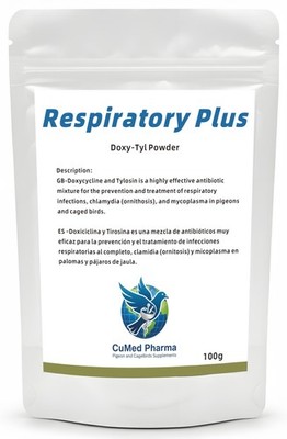 Respiratory Plus 100g - Doxy-Tyl - Ornithosis - by CuMed Pharma