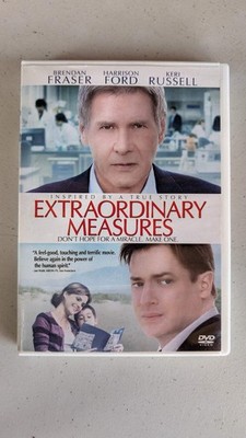 Extraordinary Measures (DVD, 2010, PG) Brendan Fraser, Harrison Ford, Keri Russe