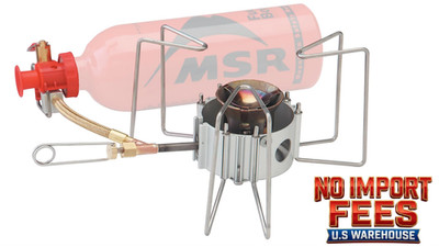 MSR Dragonfly Multi-Fuel Backpacking Stove Dual Valve Flame Control Camping Cook