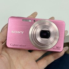 Sony Cyber-Shot DSC-W630 16.1MP 5x Digital Camera English Language Pink