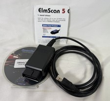 Elmscan 5 Compact Usb Quick Start Obd Ii Scan Tool Vehicle W Cd Software