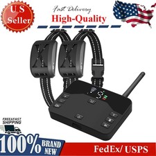 Wireless Electric Dog Fence Pet Containment System Shock Collars For 1 2 Dogs