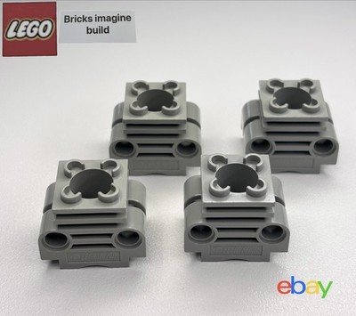 Vintage Lego 2850 alter hellgrauer Technic Motorblock Zylinderkopf - 17E