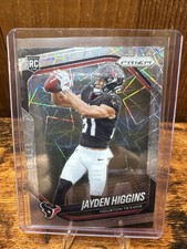 2025 Prizm Football Jayden Higgins Rookie Laser Texans