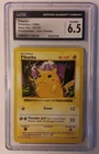 Red Cheeks Shadowless Pikachu 58/102 Base Set Pokémon TCG CGC 6.5