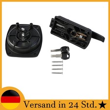Schloss Tür Caravan Boot Wohnmobil Wohnwagen schwarz