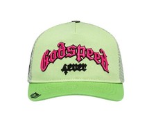 Godspeed Forever Trucker Hat Lime/Pink FW25