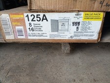 NEW OLD STOCK Square D Homeline Outdoor 125A HOM816M125 Value Pack