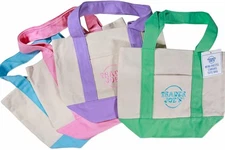 🌈 Trader Joe’s Limited Edition Multi-Color Reusable Tote Bags 🌈 🔥(DISCOUNT)🔥
