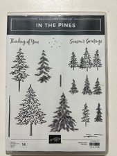 Stampin Up  in the Pines Stamps*Used*Free Shipping