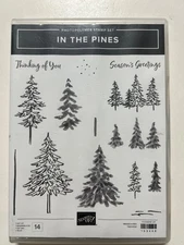 Stampin Up  in the Pines Stamps*Used*Free Shipping