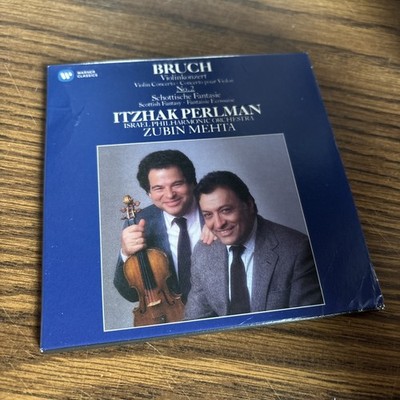 Perlman Mehta BRUCH Violin Concerto 2 / Scottish Fantasy CD Warner Classics