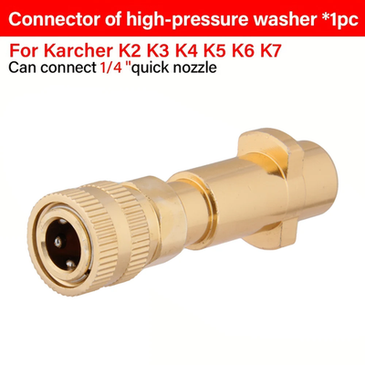 #ad KARCHER KSeries 1 4quot; Quick Connect Foam Cannon Adapter AllMetal Head 5 Nozzle $17.12
