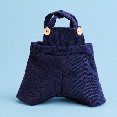 23 cm Puppenkleidung Mix and Match Cord Puppenoverall Schwanzloch Design