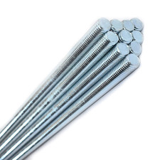 THREADED BAR 8.8 HIGH TENSILE ZINC ROD STUDDING STUD 6MM 8MM 10MM 12MM TO 24MM