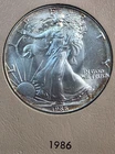 1986 American Silver Eagle