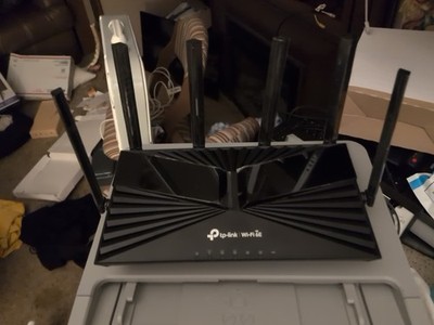 TP-Link Archer AXE5400 Tri Band WiFi 6E Wireless Router, OBN, N5