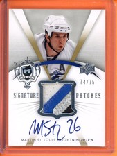 Martin St. Louis Cards, Rookie Cards and Autographed Memorabilia Guide 7