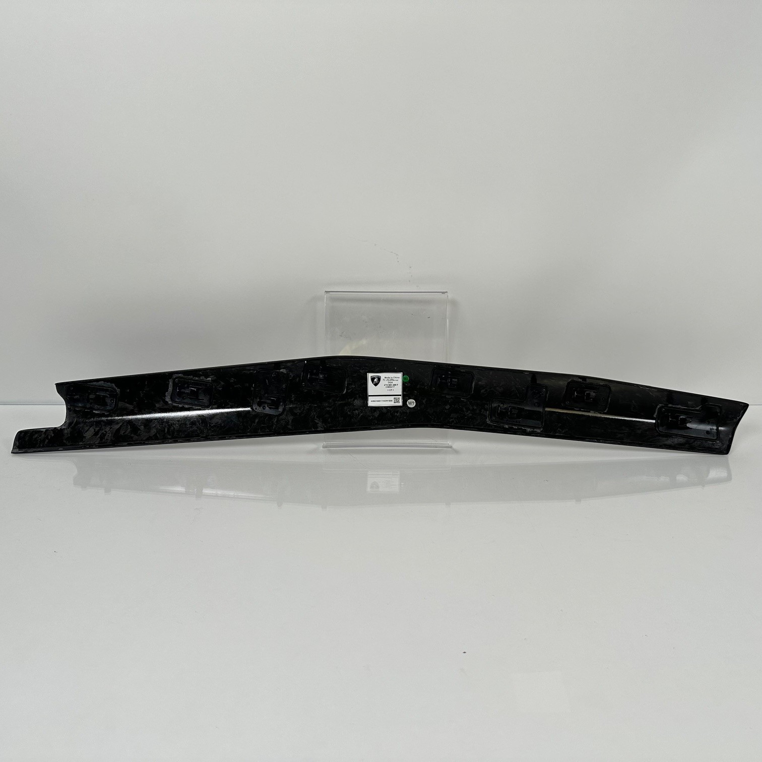 OEM Genuine Lamborghini 4T0863488F Forged Carbon Trim for Center Console Right