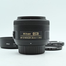 Nikon AF-S DX NIKKOR 35mm f/1.8G Lens Near Mint 