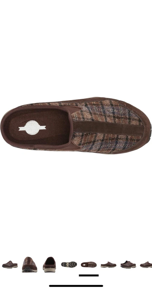 Easy Spirit Traveltime Women'sClog Comfort Slippers NIB Dark Brown Size 6M - Image 2 of 4
