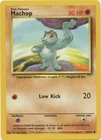 Machop - 52/102 - Common - Unlimited Edition (Mp) Base Set - Fighting Pokémon