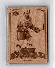 Bryan Trottier Upper Deck Engrained Hockey 23-24 Carved In Time CT-22