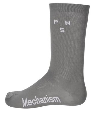 Pas Normal Studios Mechanismus Socken mittelgrau neu mit Etikett Größe M