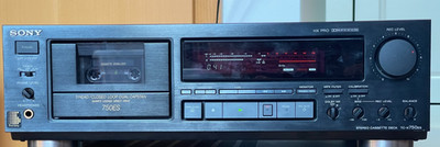 Sony tc-k750ES ES Serie 3 Head Calibration Kassette Cassette Deck High End