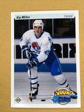 1990-91 Upper Deck French #522 Kip Miller Rookie RC Young Guns Quebec Nordiques