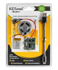 Recordable Sound Chip with Push Button Control for Custom Audio Playback