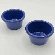 Case of 72 psc 1.5oz Blue Ramekin Containers
