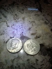 $1.00 Face Junk Silver Kennedy Half Lot 40% Silver 2 Coins