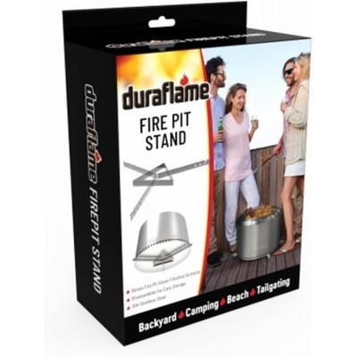 Duraflame Smokeless Fire Pit Stand 19'' Inches Stainless Steel New Box Camping 
