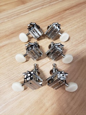 Epiphone Deluxe Tuners, Ivory Buttons Full Set