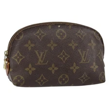 LOUIS VUITTON Monogram Pochette Cosmetic PM Pouch M43998 LV Auth 150305