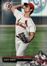 2017 Bowman Draft #BD-126 Scott Hurst St. Louis Cardinals