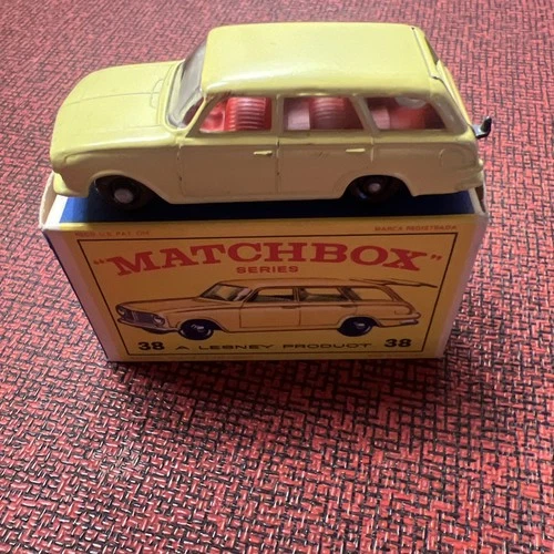 Vintage Matchbox Series #38 Vauxhall "Victor" Estate Car Lesney W/ Box