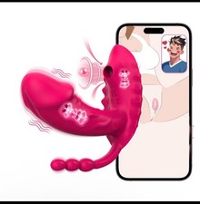 Women's Pink Clit-G-spot-Finger-Sleeve Vibrator-Dildo-Massager-Sex-Toy