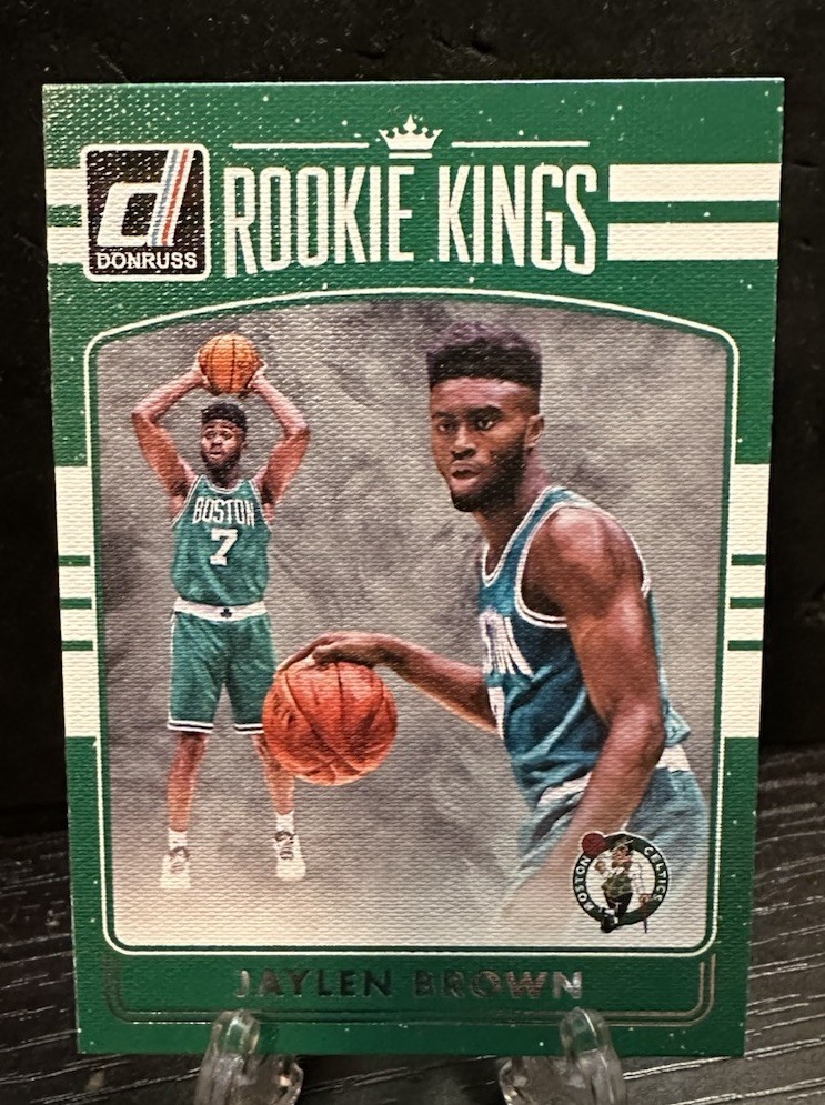 2016-17 Panini Donruss Jaylen Brown Canvas Rookie Kings #3 RC Celtics Rookie