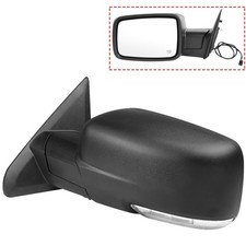 Left Driver Side Mirror Fits 2009-2012 Dodge Ram 1500 Power Heatedled Signal Left Driver Side Mirror Fits 2009-2012 Dodge Ram 1500 Power Heatedled Signal