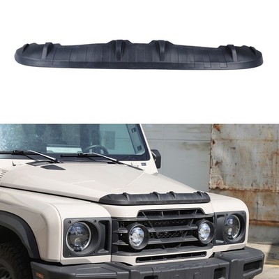 TPE Schwarz Auto Haube Sands Stein Schutz Trim Kit Für Ineos Grenadier 2020-2025