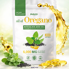 Resilia Oil Of Oregano With Black Seed Oil 6,000MG