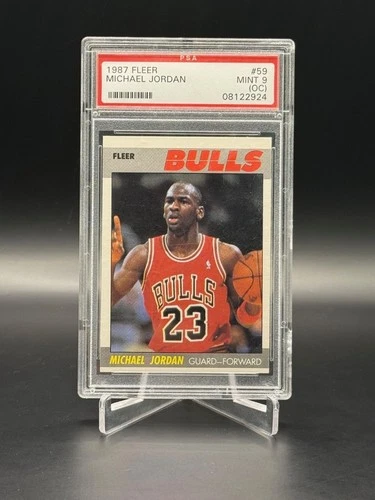 1987 Fleer Michael Jordan #59 PSA 9 MINT (OC) Chicago Bulls
