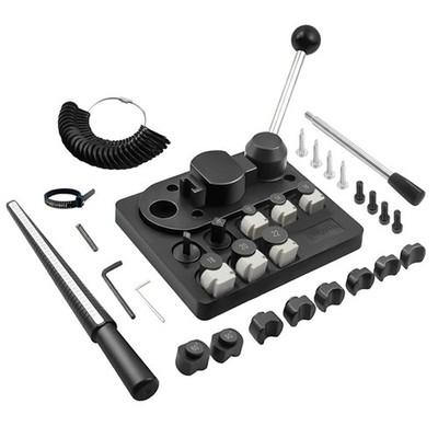 HAADID Ring Bending Tool with Nylon Dies, Ring Bender Shaper Press Machine, S...