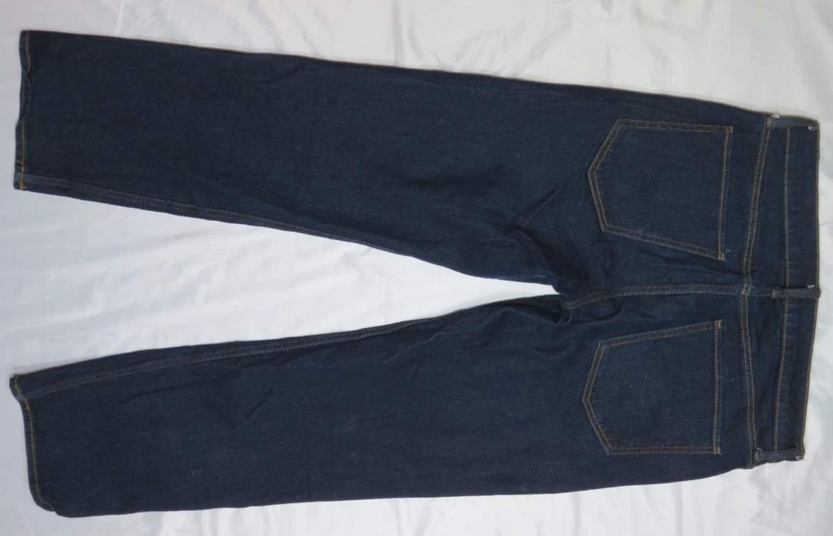 Pantalon Homme St John's Bay Relaxed Cotton 30x32 Gris - Occasion Très Bon état