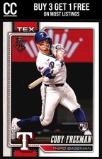2026 Topps #224 Cody Freeman Texas Rangers RC