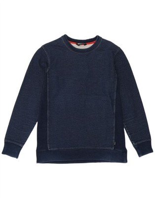 Undefeated Herren Grafik Sweatshirt Pullover Medium Navy Blau Baumwolle BD13