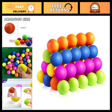 50 Pcs Foam Golf Practice Balls - Soft Elastic Indoor/Outdoor Stress Relief Ball