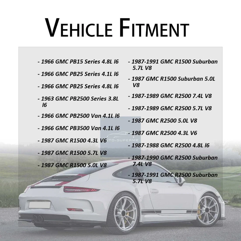 Termostato de refrigerante de motor para 1987 1988 GMC V3500 4,8 L Foto 4 de 4